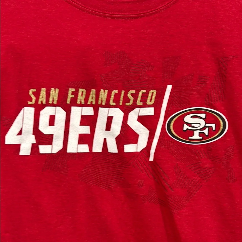 Majestic Red 49ers Short Sleeve Tee - Picture 11 of 12